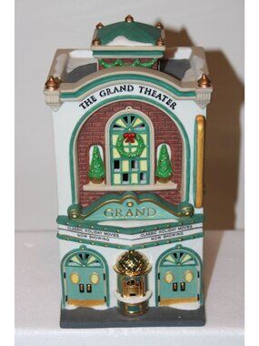 Dept 56 Christmas in the City - The Grand Movie Theater